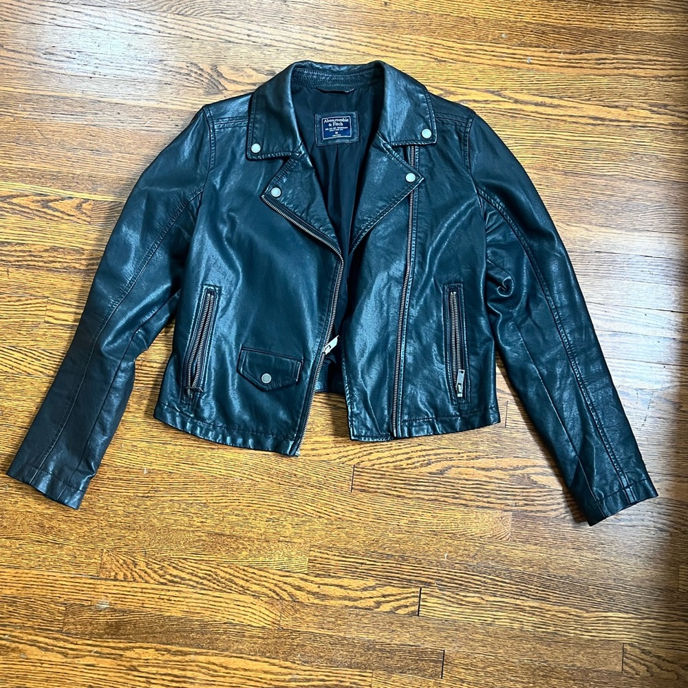 A&F Leather Jacket